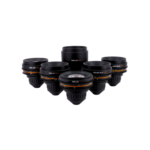 IronGlass MkII PL Lens Kit (20, 28, 37, 58, 85, 135mm)