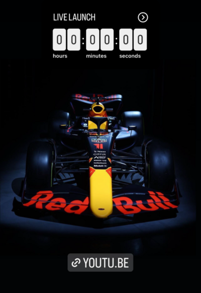 RedBull live launch